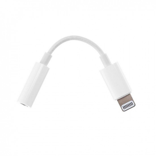 أبل وصله محول من لايتنج إلى جاك 3.5 ملم، ابيض أبل وصله محول من لايتنج إلى جاك 3.5 ملم، ابيض