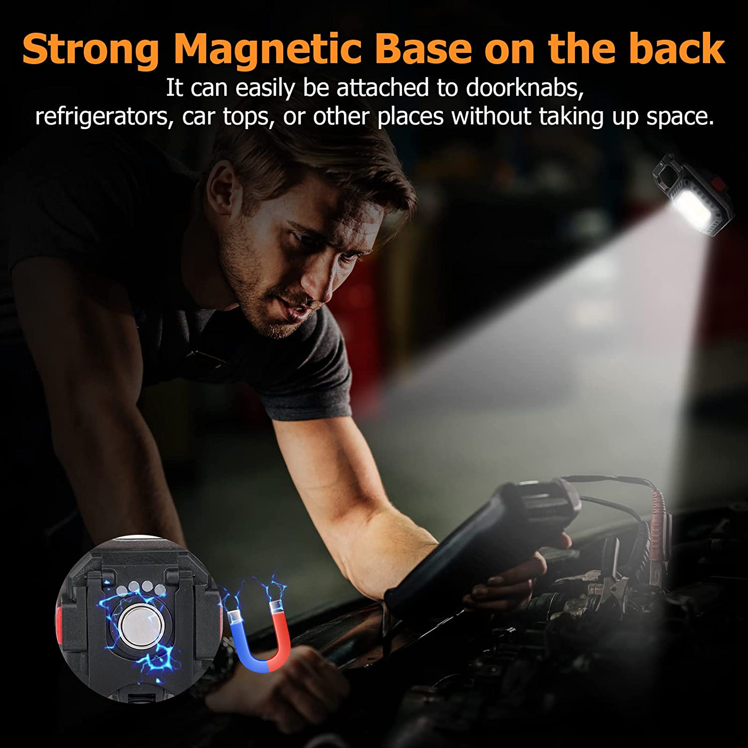 كشاف يدوي صغير محمول مناسب للتخييم والطوارئ كشاف يدوي صغير محمول مناسب للتخييم والطوارئ