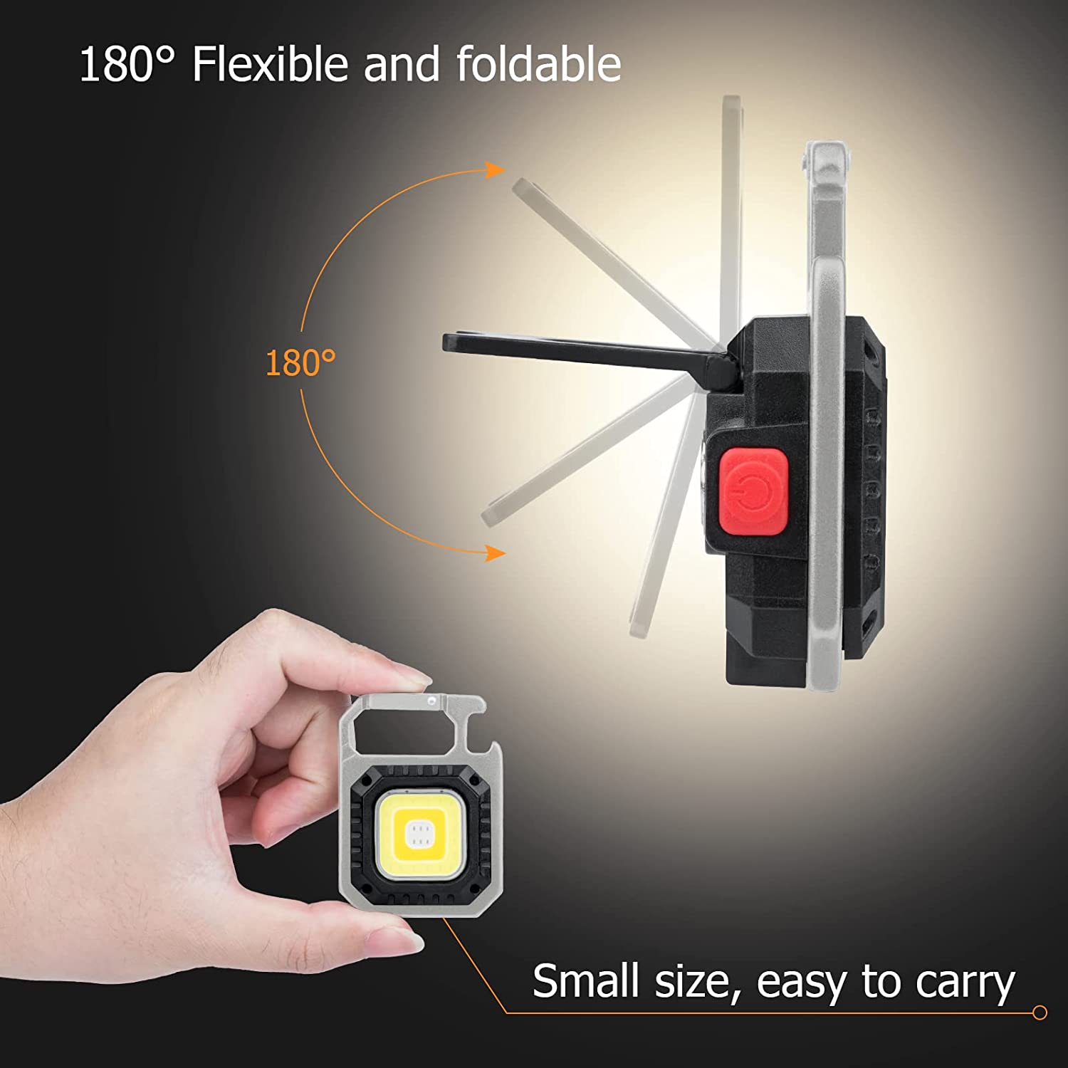 كشاف يدوي صغير محمول مناسب للتخييم والطوارئ كشاف يدوي صغير محمول مناسب للتخييم والطوارئ