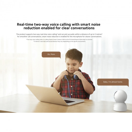 كاميرا شاومي الذكية مراقبة المنزل عن بعد Wifi C400