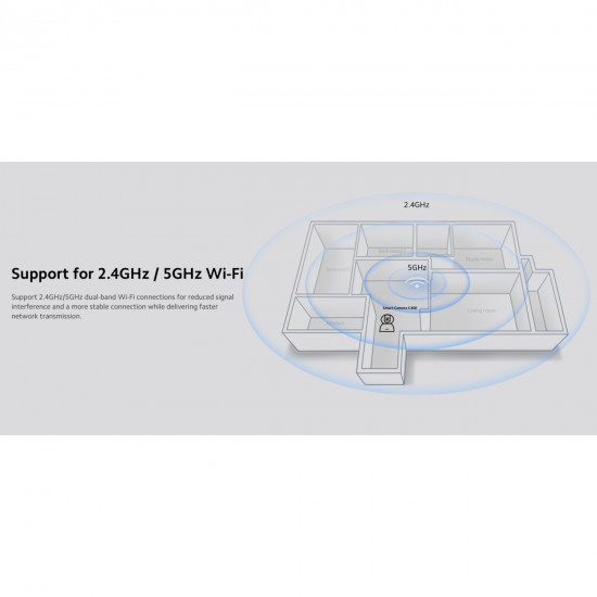 كاميرا شاومي الذكية مراقبة المنزل عن بعد Wifi C400