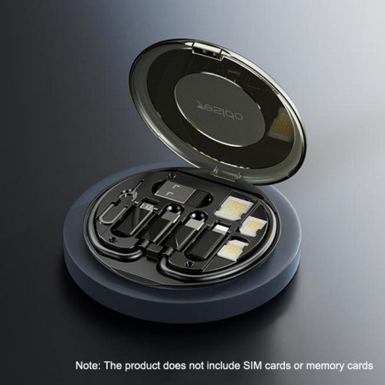 MULTIFUNCTION - صندوق تخزين متعدد الوظائف 6 في 1للهاتف المحمول من yesido موديل CA118 MULTIFUNCTION - صندوق تخزين متعدد الوظائف 6 في 1للهاتف المحمول من yesido موديل CA118