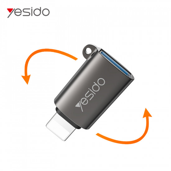 وصلة نقل البيانات للايفون الى usb من يس اي دو - YESIDO GS14