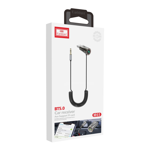 Bluetooth audio receiver Earldom ET-M65, 3.5mm, Micro SD