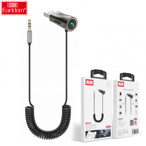 Bluetooth audio receiver Earldom ET-M65, 3.5mm, Micro SD