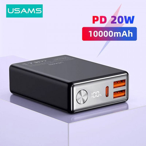 شاحن متنقل رقمي USAMS 10000mAh