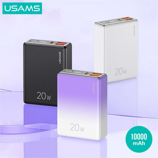 شاحن متنقل رقمي USAMS 10000mAh