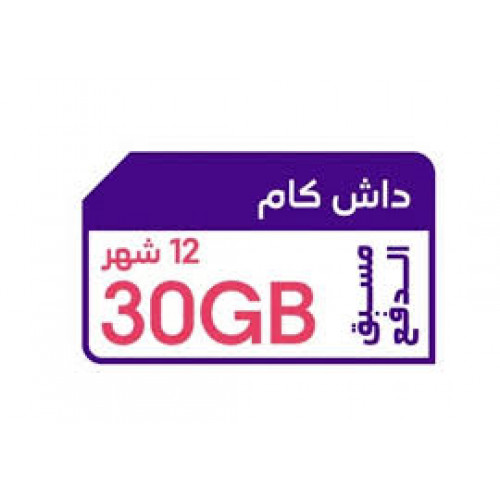 كويك نت داش كام 30 جيجا | 12 شهر STC كويك نت داش كام 30 جيجا | 12 شهر STC