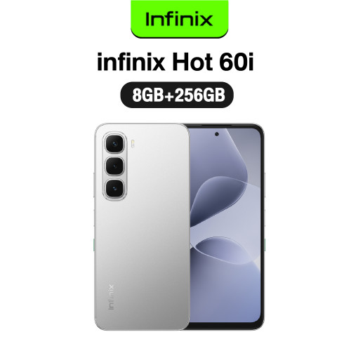 انفنكس هوت 60i ذاكرة 256 جيجا 4+4 رام Infinix HOT 60i
