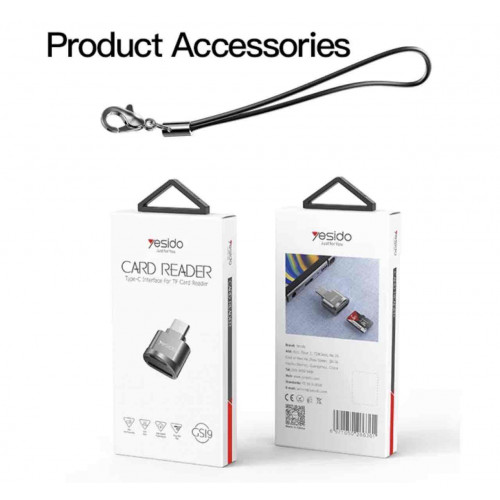 CARD READER - قارئ ذاكرة Type-cمن yesido-GS19