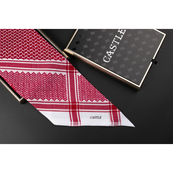 شماغ كاستل العقيق دم الغزال