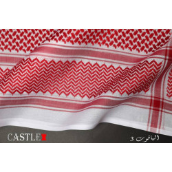 شماغ احمر كاستل الياقوت 3