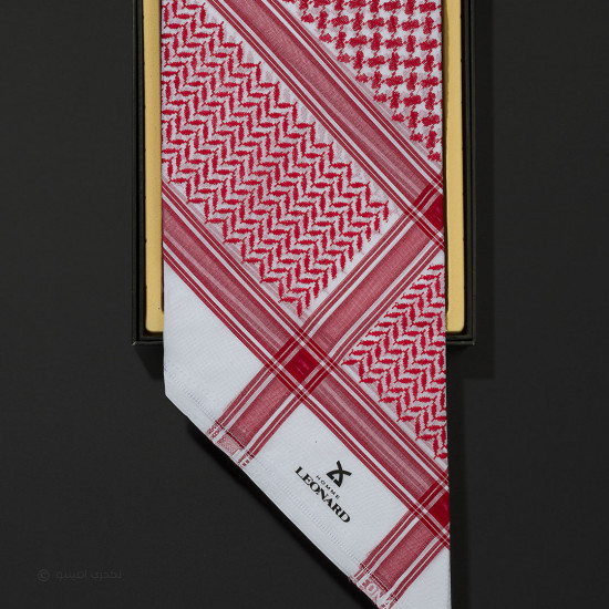 شماغ ليونارد مودرن أحمر LX
