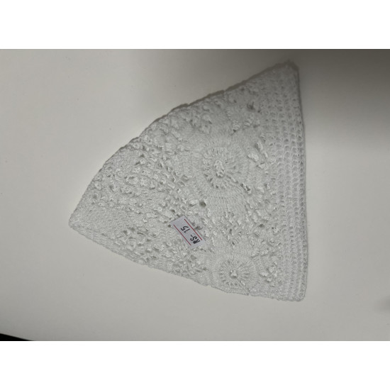 طاقية شبك بنقالي  حياكة يدوية 