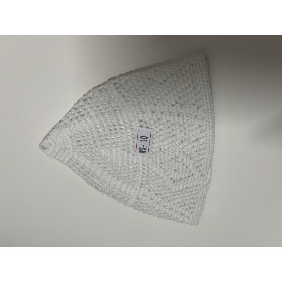 طاقية شبك بنقالي  حياكة يدوية 2