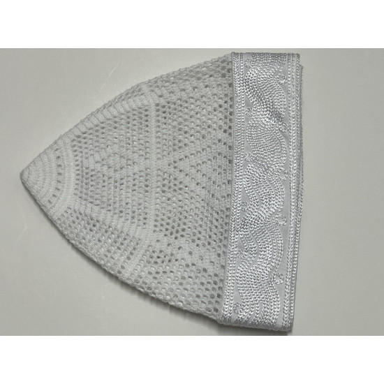 طاقية شبك مع حزام فاخر 