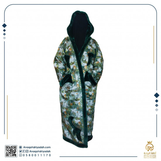 بالطو فرو شتوي نسائي مزخرف