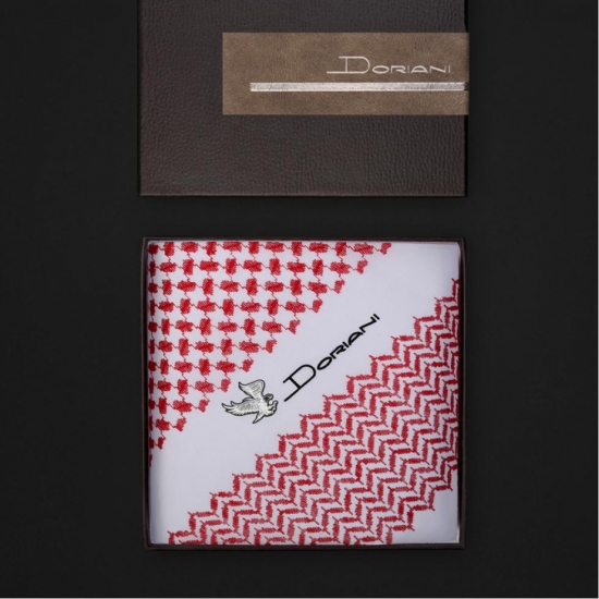 شماغ دورياني أحمر hdor2