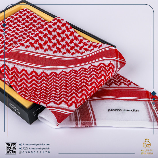 شماغ بيير كاردان احمر