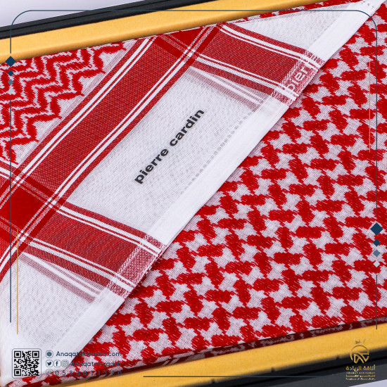 شماغ بيير كاردان احمر