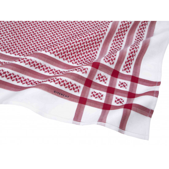 شماغ جيفنشي الأحمر الجديد 2021 شماغ جيفنشي الأحمر الجديد 2021