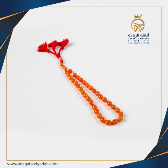 سبحة تراب الكهرمان 001