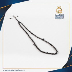 سبحة خشب كوك مطعم بالمرجان 