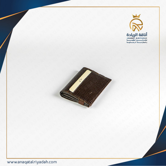 محافظ رجالية جلد أصلي هندي Wal3001