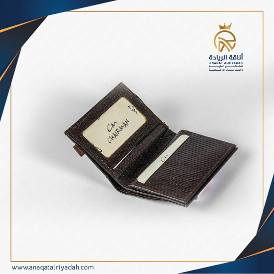 محافظ رجالية جلد أصلي هندي Wal3022