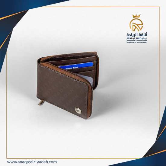 محافظ رجالية جلد أصلي هندي Wal3038