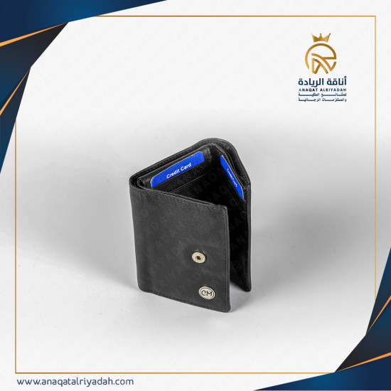 محافظ رجالية جلد أصلي هندي Wal3041