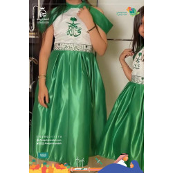 فستان الحروف الوطني ksa001 فستان الحروف الوطني ksa001