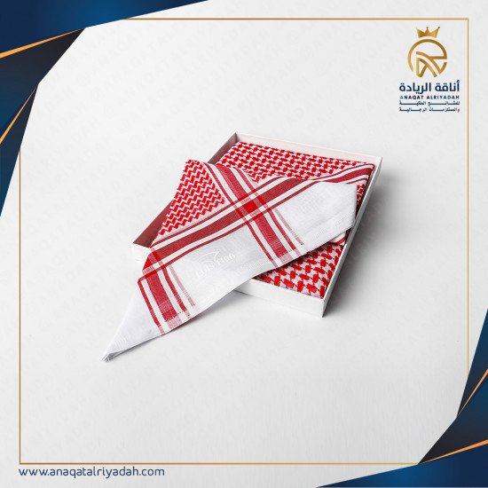 شماغ لويس فيغو LUIS FIGO شماغ أحمر جديد