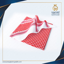 شماغ الجنادرية احمر غامق كلاسيك شماغ الجنادرية احمر غامق كلاسيك