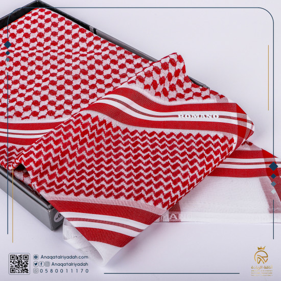 شماغ رومانو أحمر شماغ رومانو أحمر