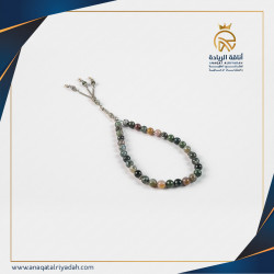 سبحة عقيق ملون 