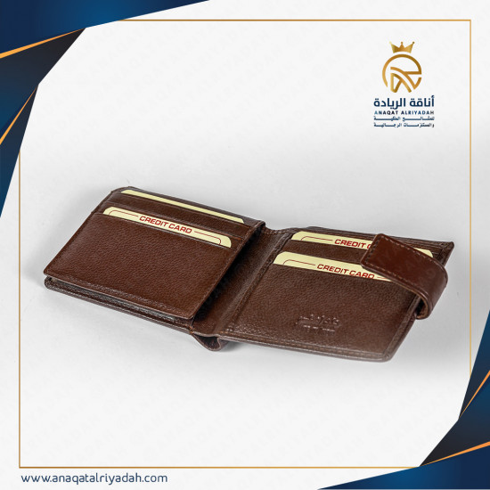 محافظ رجالية جلد أصلي هندي Wal3019