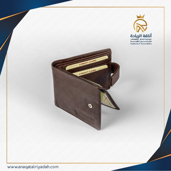 محافظ رجالية جلد أصلي هندي Wal3019