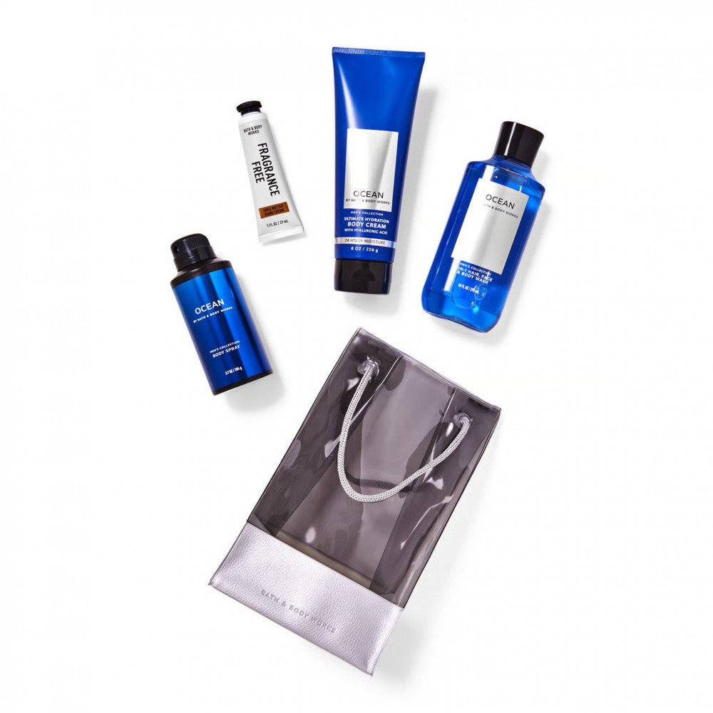 مجموعه رجاليه  4 قطع ( اوشن )  من - باث اند بودي ووركس