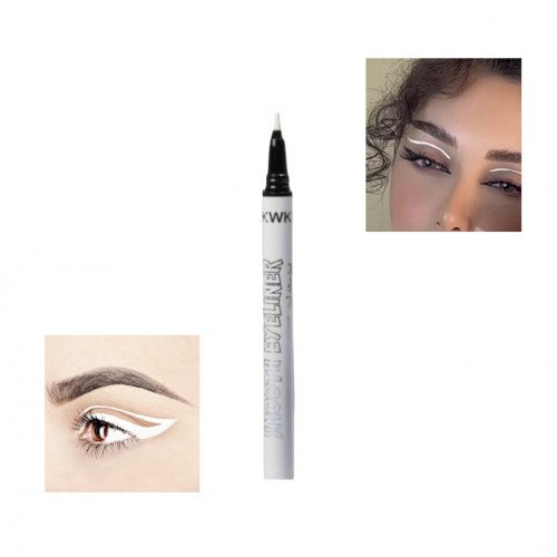 ايلاينر ابيض سائل ثابت مطفي - من كوك