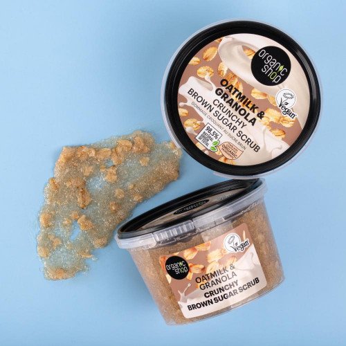سكراب جسم سكري مقرمش بالشوفان والجرانولّا 250 مل - من اوريقانك شوب