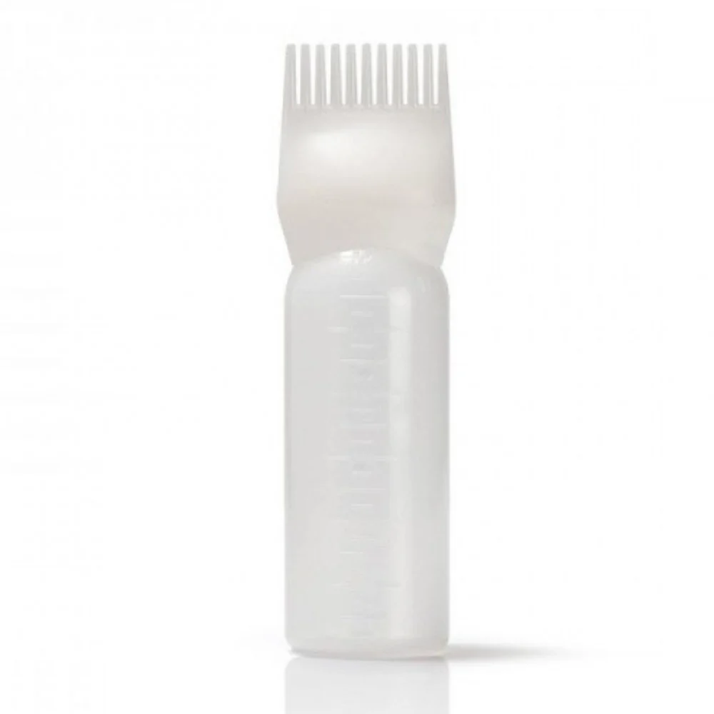 علبه لتعبئة الزيت او الصبغة لسهولة الاستخدام ، بلاستك 120 مل