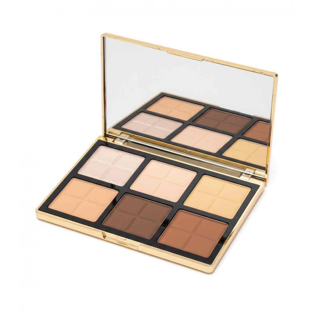 باليت 6 الوان كنتور و هايلايت و تنوير - من ريل بيوتي 