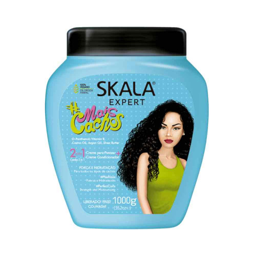 كريم برازيلي للشعر الويفي والكيرلي 1000 جرام - من سكالا كريم برازيلي للشعر الويفي والكيرلي 1000 جرام - من سكالا