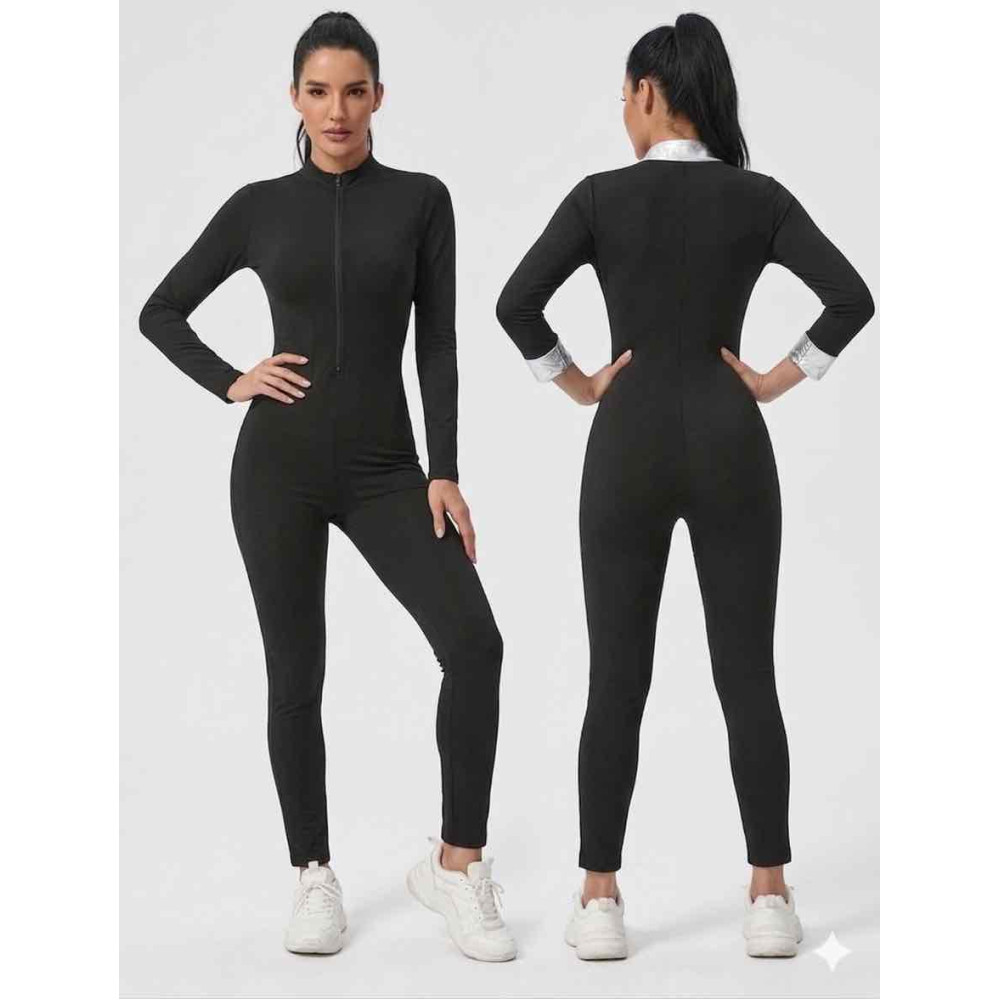 بدلة ساونا كامله سحاب امامي للخلطات و الرياضه