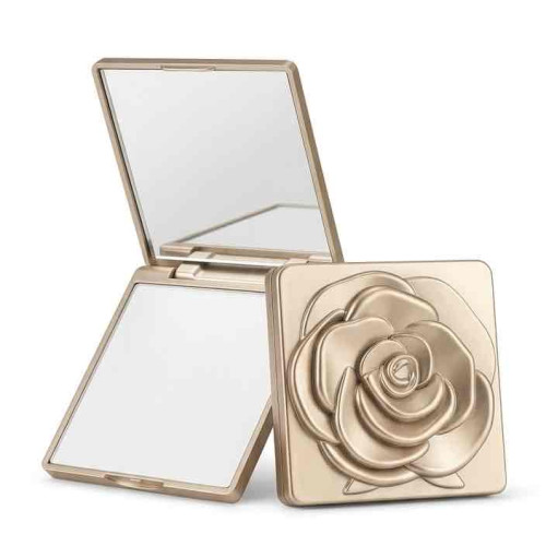 طبق مرايه وجهين ذهبي فاهي مطفي 