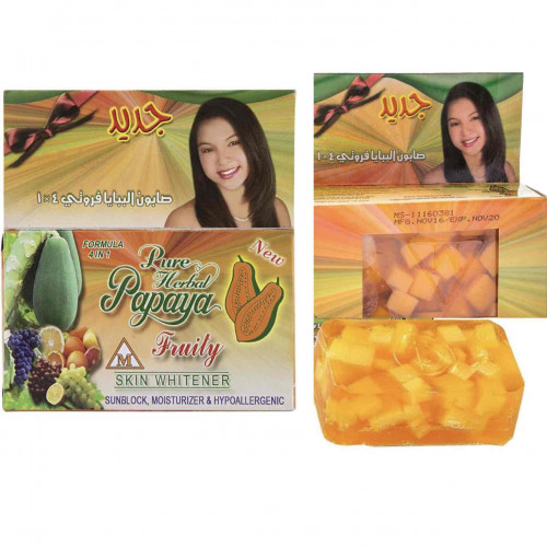 صابونة بابايا فروتي  4 في 1 - 135جم