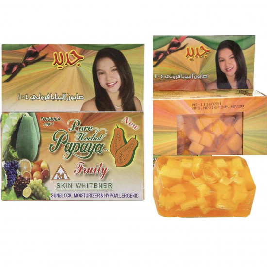 صابونة بابايا فروتي  4 في 1 - 135جم