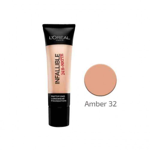 كريم اساس لوريال باريس المطفي انفاليبل درجه  32