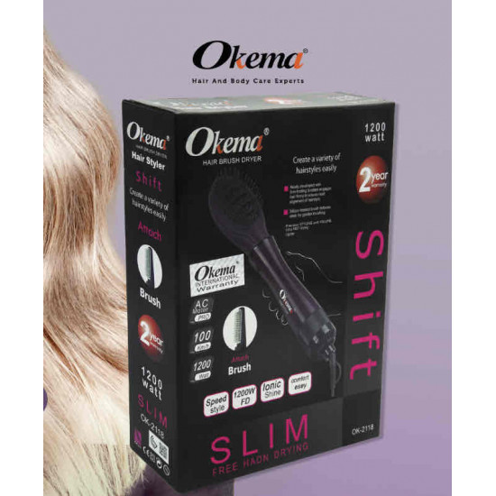 استشوار تصفيف الشعر شيفت من اوكيما 